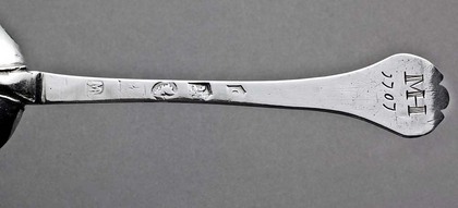 Provincial Brittania Silver Trefid Spoon - Exeter